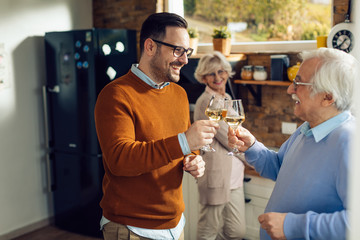 Wall Mural - Cheers to you dad!