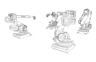 Poster - a industral robots manipulators