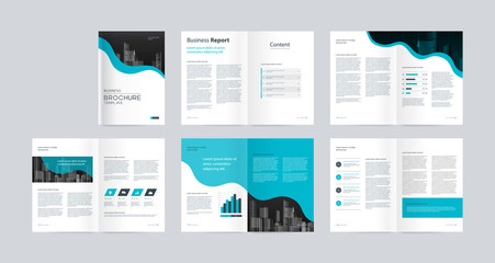 template layout design with cover page for company profile ,annual report , brochures, flyers, presentations, leaflet, magazine, book . and vector a4 size for editable.