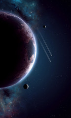 Wall Mural - deep space expedition