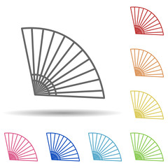 Aufkleber - Assortment in multi color style icon. Simple thin line, outline vector of woman accessories icons for ui and ux, website or mobile application