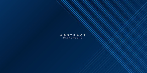 Blue background with abstract wave spiral modern element for banner, presentation design and flyer