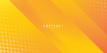 Abstract Orange Gradient Geometric Shape Background With Dynamic Box Rectangle Modern Corporate Concept