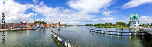 Canvas Print Panorama Kappeln an der Schlei, Deutschland