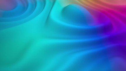 Poster - Abstract background with multicolored wave ripples.