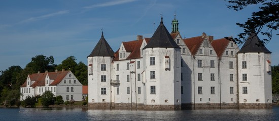 Wall Mural - Schloss Glücksburg Panorama Banner