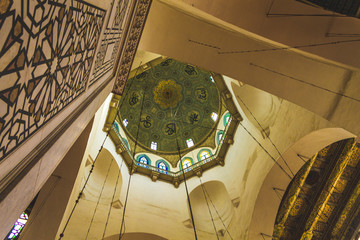 Wall Mural - Interior shot of Omayad mosque in ancient City of Damascus (Syrian Arab Republic)