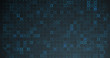 © Yuriy - Abstract grid shape landscape background. 3D rendering