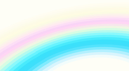 Poster - Holographic spectrum background with striped arc. Vector graphics