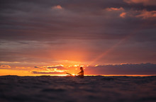 Surfing The Sunrise In Costa Rica