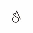 SA AS A S logo icon design template elements