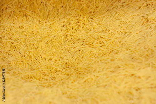 Fotografía Background of many small vermicelli