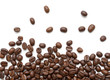 © Lifestyle Graphic - Coffee beans isolated on white background.
