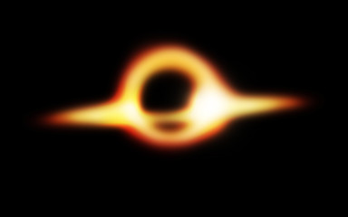 Wall Mural - black hole