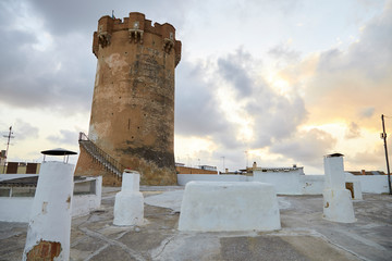 medieval tower of the town of Paterna