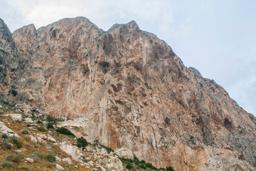 Ifach rock and Calp city in Costa Blanca, Spain