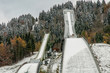 Das Skistadion in Garmisch-Partenkirchen