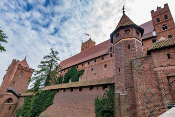 Wall Mural - the malbork castle in pomerania poland