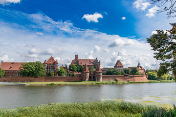 Wall Mural - the malbork castle in pomerania poland