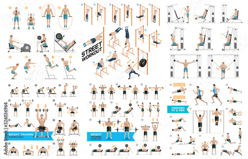 Fotografía Dumbbell Exercises and Workouts Weight Training