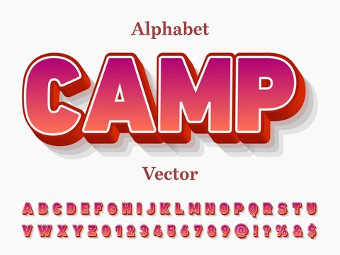 Font.alphabet. Handcrafted handwritten .vintage Hand Drawn.Shadow Effect .Retro Typography.Typeface.Script. Vector Illustration 