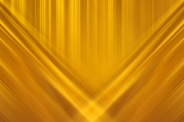 Wall Mural - motion blurred line texture on gold color background.