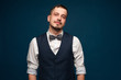 © pavel_shishkin - Portrait of young man in formal clothes posing
