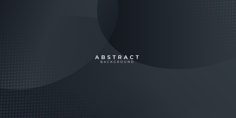 Black abstract background for presentation design with liquid pattern. Vector illustration design for presentation, banner, cover, web, flyer, card, poster, wallpaper, texture, slide, magazine.