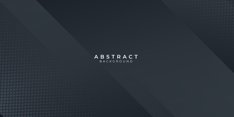 Modern black abstract presentation background. Vector illustration design for presentation, banner, cover, web, flyer, card, poster, wallpaper, texture, slide, magazine, and powerpoint. 