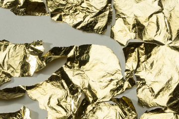 Poster - gold leaf background 