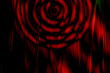 Traumfänger, Abstrakt Kreise Linien rot schwarz, Bild, Grafik Design, Hintergrund,  