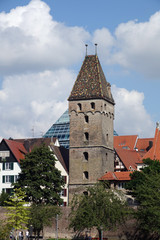 Canvas Print - Metzgerturm in Ulm