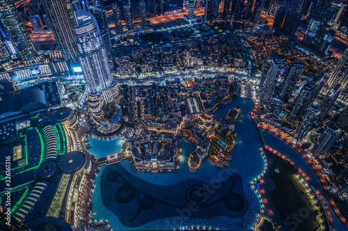 ブルジュ ハリファの展望台から見えるドバイの夜景 Stock Photo Adobe Stock ブルジュ ハリファの展望台から見えるドバイの夜景 Stock Photo Adobe Stock