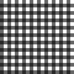 Poster - Black gigham pattern vector seamless square design background. Abstract tablecloth black for wallpaper. Abstract grid.