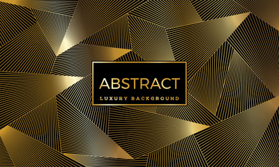 Poster - luxury line abstract simple modern minimalist background