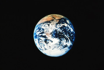 Wall Mural - earth in deep space