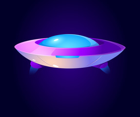 Wall Mural - alien spaceship