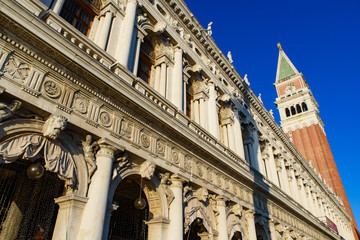 St Mark's Campanile in Venice, Italy