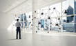 © adam121 - Networking and social communication concept as effective point for modern business
