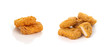 © oleh11 - Fried chicken nuggets isolated on white background