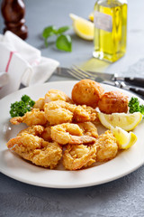 Wall Mural - Southern fried shrimp