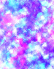 Wall Mural - Galaxy background with colorful abstract texture Cosmic stars Illustration for artwork, party flyers, posters, banners