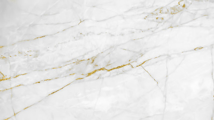 White and gold marble texture background design for your creative design	