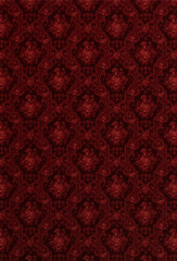 vintage red wallpaper