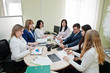 © AS Photo Family - Young business people group of bank workers have meeting and working in modern office, sitting at the desk,creating new ideas.