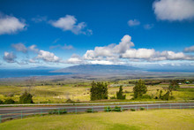 Spectacular Iew Of Maui From Kula.