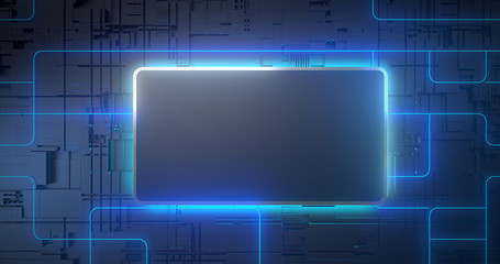Wall Mural - 5G Network Internet Mobile Wireless Business concept. 3d Rendering.