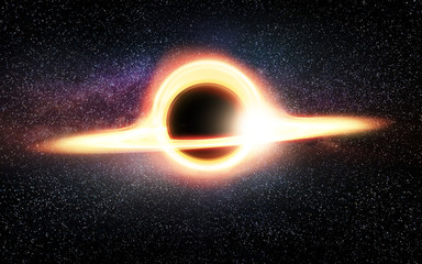 Wall Mural - black hole
