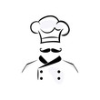 © nurcreatedesign - chef logo design vector template