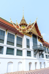 Wall Mural - The Phra Thinang Sutthaisawan Prasat Is the royal palace located on the eastern wall of the Grand Palace Used as a governor of the King at Bangkok Thai